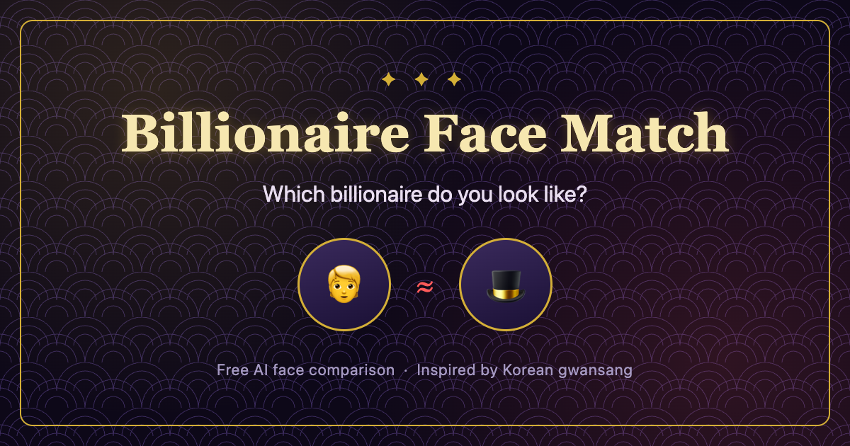 Billionaire Face Match preview